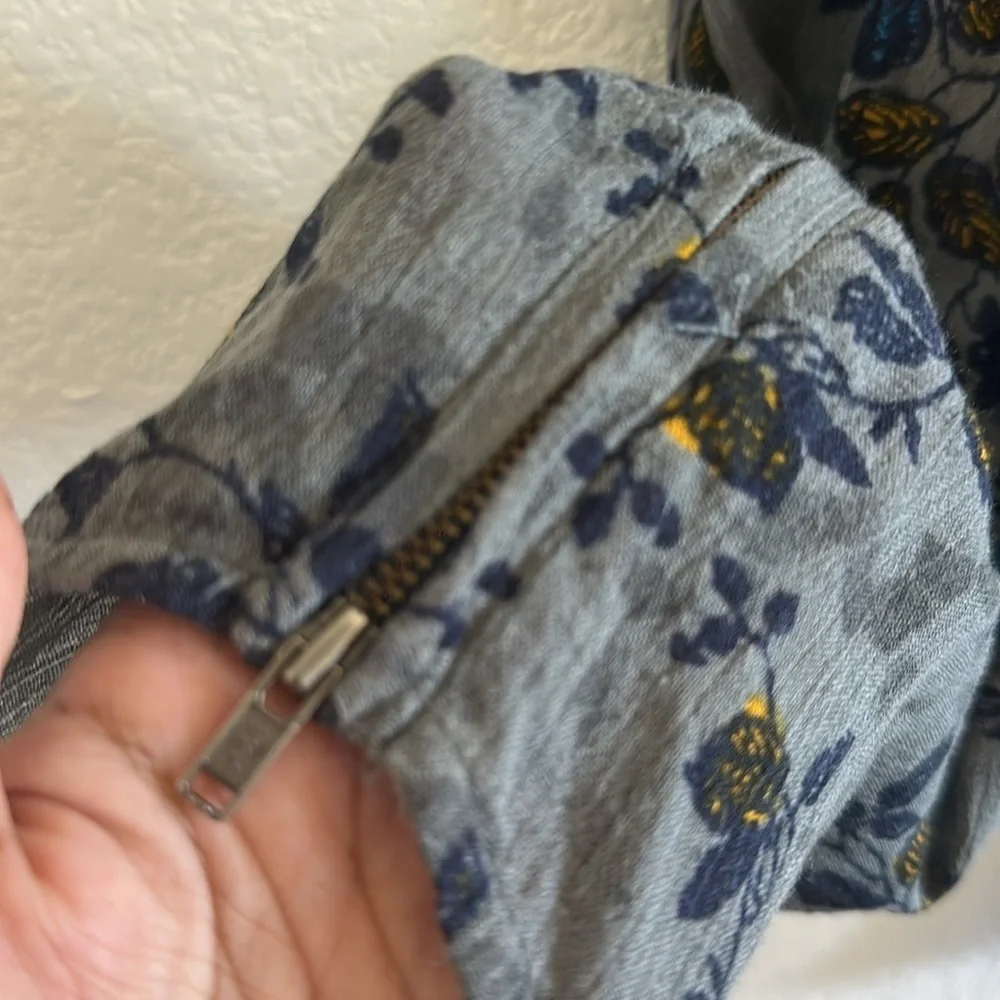 Free People Got Me Twisted Floral Harem Pants